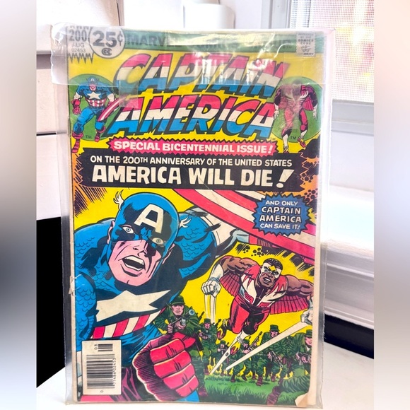 💥Rare Marvel Collectible | Captain America 200th Anniversary Issue | 1970s 💥 - Picture 5 of 16